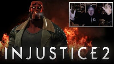 Injustice 2: Fighter Pack 2 DLC Reveal Trailer REACTION! (Hellboy, Black Manta  Raiden Trailer)