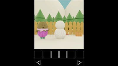 Escape Game Collection: Build a Snowman Walkthrough [nicolet.jp]
