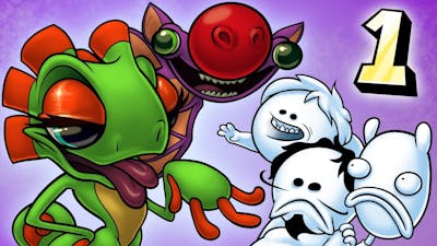 Oney Plays Yooka-Laylee WITH FRIENDS - EP 1 - A Load of Yap