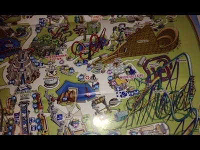 Amusement Park Park Maps