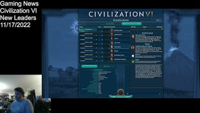 Gaming News - Civilization VI - Leaders - 11/25/2022
