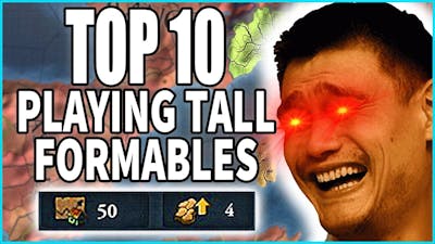 TOP 10 Playing Tall Formable Nations In EU4