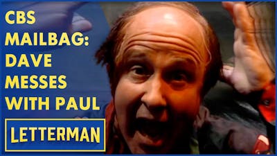 CBS Mailbag: Dave And Pauls NBC Flashback | Letterman
