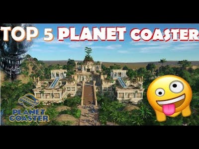 LABYRINTH of TEMPELS ~ 【Planet Coaster】 ~ top 5 part 79 ~ vintage pack update