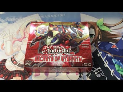 Yu-Gi-Oh! Secrets of Eternity 1st Edition Booster Box Opening