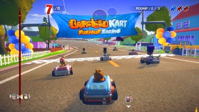 Garfield Kart Furious Racing - Funny Races