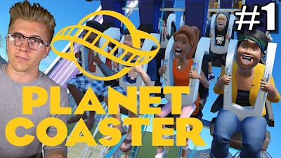 Planet Coaster Alpha 2 Gameplay | Roller Coaster Park Game | Part 1