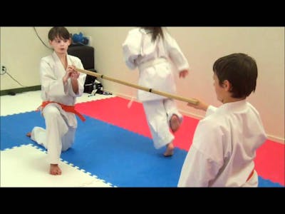 Karate Games - Karate limbo!