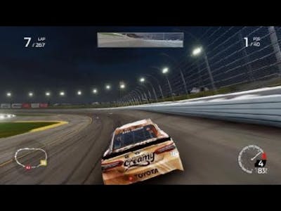 NASCAR Heat 4 but if I make contact the video ends