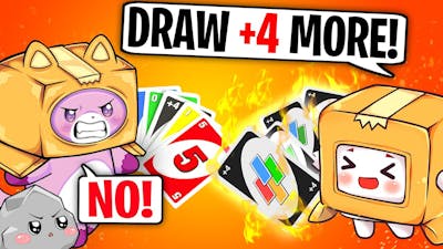 Foxy  Boxy Play The WORST GAME OF UNO EVER! (FOXY ACTUALLY RAGE QUITS!!)