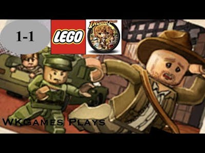 LEGO Indiana Jones 2 DS 100% Guide Part 1: Act 1 Level 1: Hangar 51 [ALL MINIKITS]