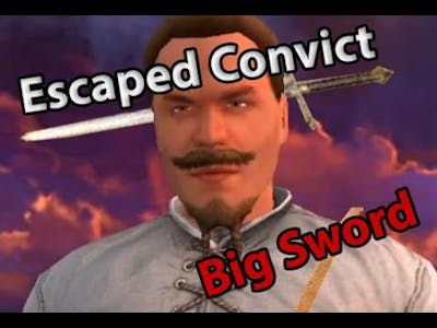 Escaped Convict With Big Sword
