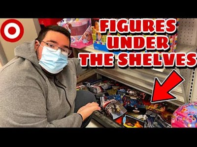 TOY HUNTING AT TARGET! INSANE FINDS UNDER THE SHELVES!!!