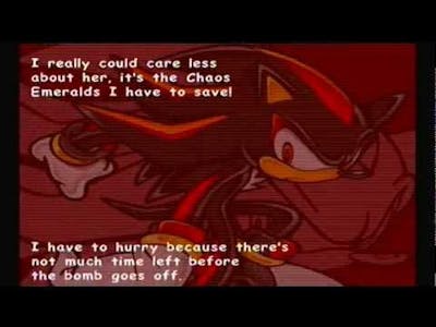 Sonic adventure 2 recap: dark english
