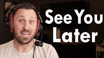 Special Announcment - Its See You Later