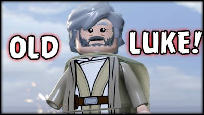 LEGO Star Wars The Force Awakens - 100% Guide - Epilogue - Lukes Island - ALL Minikits