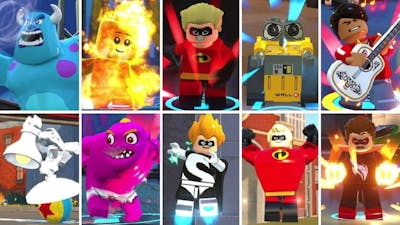 Character Super Moves in LEGO The Incredibles
