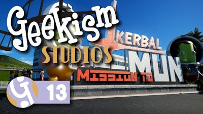 🎬 Mission To Mun! | Geekism Studios | Lets Play Planet Coaster #13