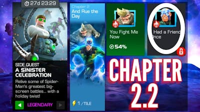 Chapter 2.2 A Sinister Celebration New Side Quest • Mcoc • Marvel Contest of Champions