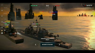 Modern Warships | EGL | Xaler vs Hidden Dragon. Lost City