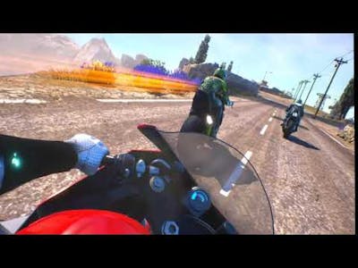 Moto Racer 4 in VR race2 Oculus Rift