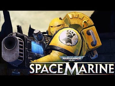 Imperial Fist + Plasma Cannon vs 500+ Orks! - Exterminatus, Warhammer 40K: Space Marine