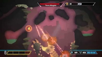 PixelJunk Shooter Ultimate - Terra Kingpin Boss Battle