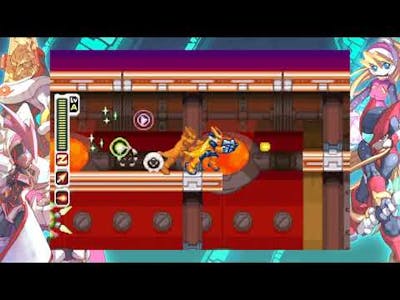 Megaman Zero 3 (Legacy Collection) - Missile Factory (Baby Elves Boss)