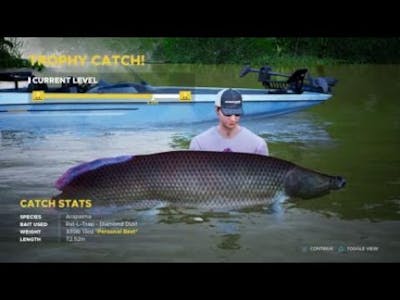 Fishing Sim World- Pro Tour- 335lb Arapaima