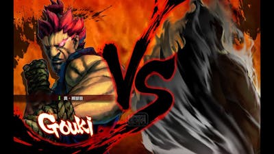 Ultra Street Fighter IV: Gouki vs Boss Gouken (Shin Gouken)