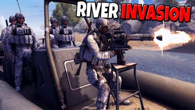 Seal Team Six RIVER INVASION! - Men of War: Call to Arms Battle Simulator