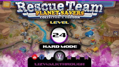 Rescue Team 11 - Level 24 Walkthrough (Planet Savers)