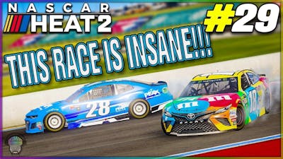 THIS RACE IS INSANE!!! [THE ROVAL!] |#29| NASCAR Heat 2 2018 Championship Mode