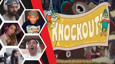 Lets Players Reaction To The Fake Knockout Sign - Cuphead DLC