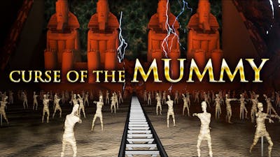 Curse of the MUMMY! 90mph Launched Roller Coaster!
