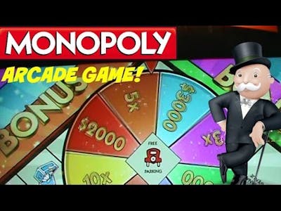 BIG WIN! - Monopoly Arcade Game Gameplay