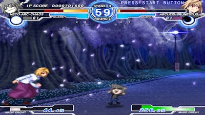 Melty Blood Actress Again Current Code - Neco-Arc Chaos playthrough - part 1