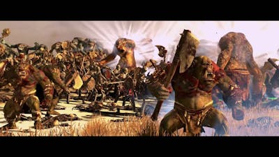 ORC AND TROLL AND GOBLIN VS SKELETON AND WRAITH AND ZOMBIES - MASSIVE BATTLE TOTAL WAR WARHAMMER