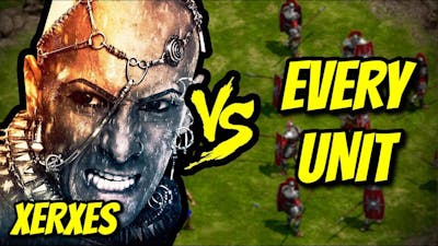 XERXES vs EVERY UNIT | Age of Empires: Definitive Edition