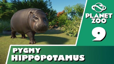 Pygmy Hippo Enclosure | Deluxe Edition | Habitat Speed Build | Planet Zoo Episode 9