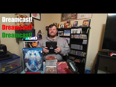 My Dreamcast collection + New Filming location + pickups | Retro game collecting