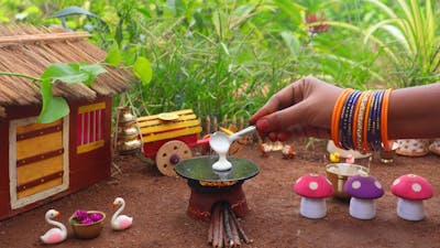 Miniature Mushroom Masala Dosa + Coconut Chutney | Mushroom Dosai | Mini Foodkey