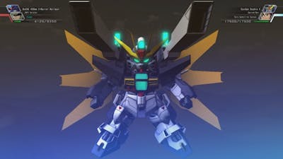 SD Gundam G Generation Cross Rays - Gundam X, Double X, Ashtaron HC and Virsago CB Attacks