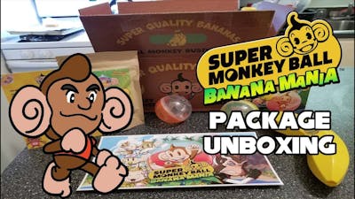 Super Monkey Ball Banana Mania: Care Package Unboxing