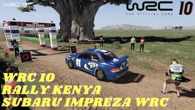 WRC 10 INDONESIA - ART GAMERS - SUBARU IMPREZA WRC - RALLY KENYA