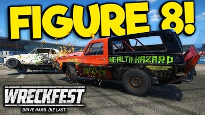 Racing the Most Extreme Track with OB! - Wreckfest Multiplayer Gameplay