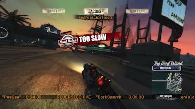 Burnout Paradise Remastered 2022 Newb in motorcycle action