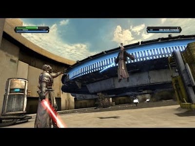 Star Wars the Force Unleashed - Lord Starkiller vs Boba Fett, Obi Wan Kenobi &amp; Obi Wan&#39;s Ghost HD