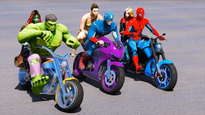 Spiderman Moto Race Challenge: Insane Speed and Super Strength!