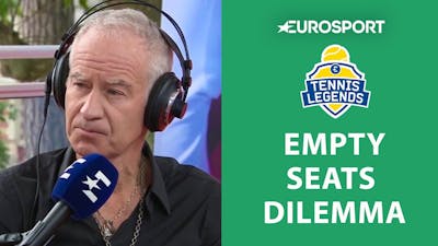 Why Are There Empty Seats At Roland Garros? | Tennis Legends Podcast | French Open 2019 | Eurosport